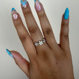 Bague Cristal or