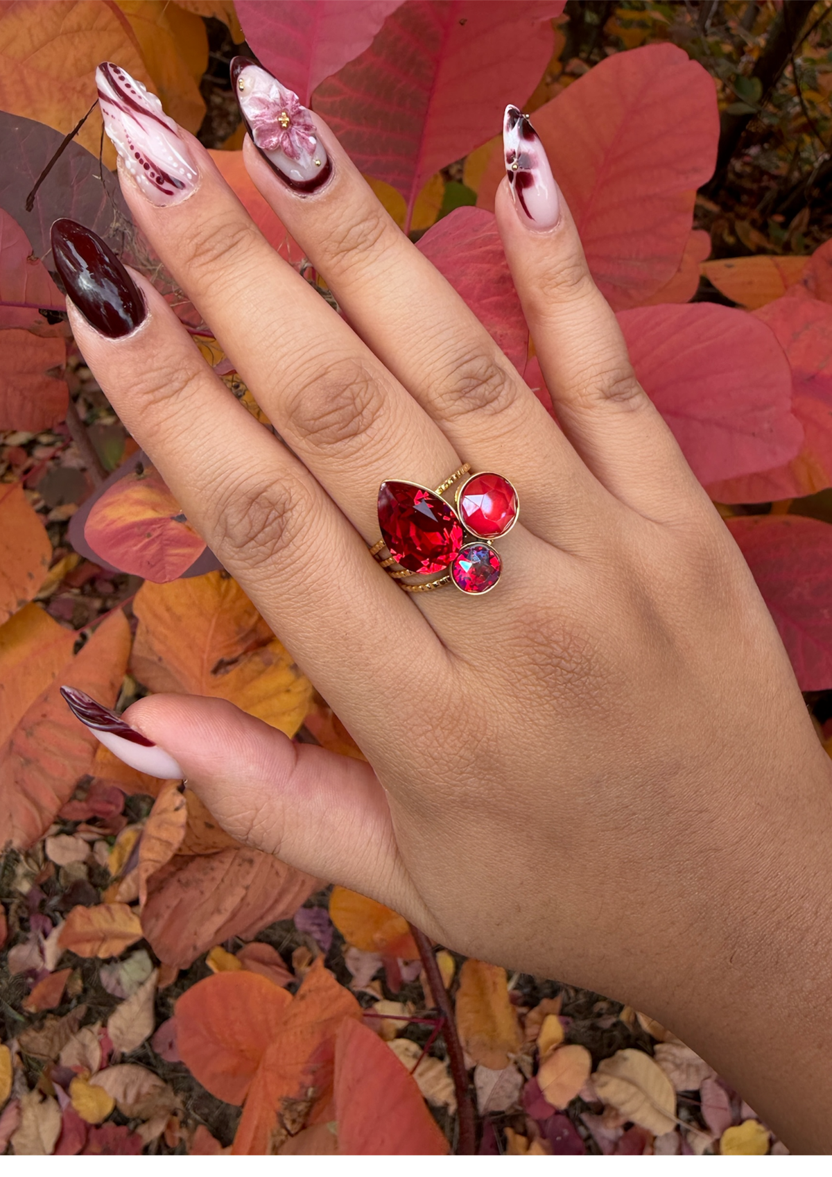 Bague Iris Rubis
