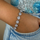 Bracelet Kourtney argent