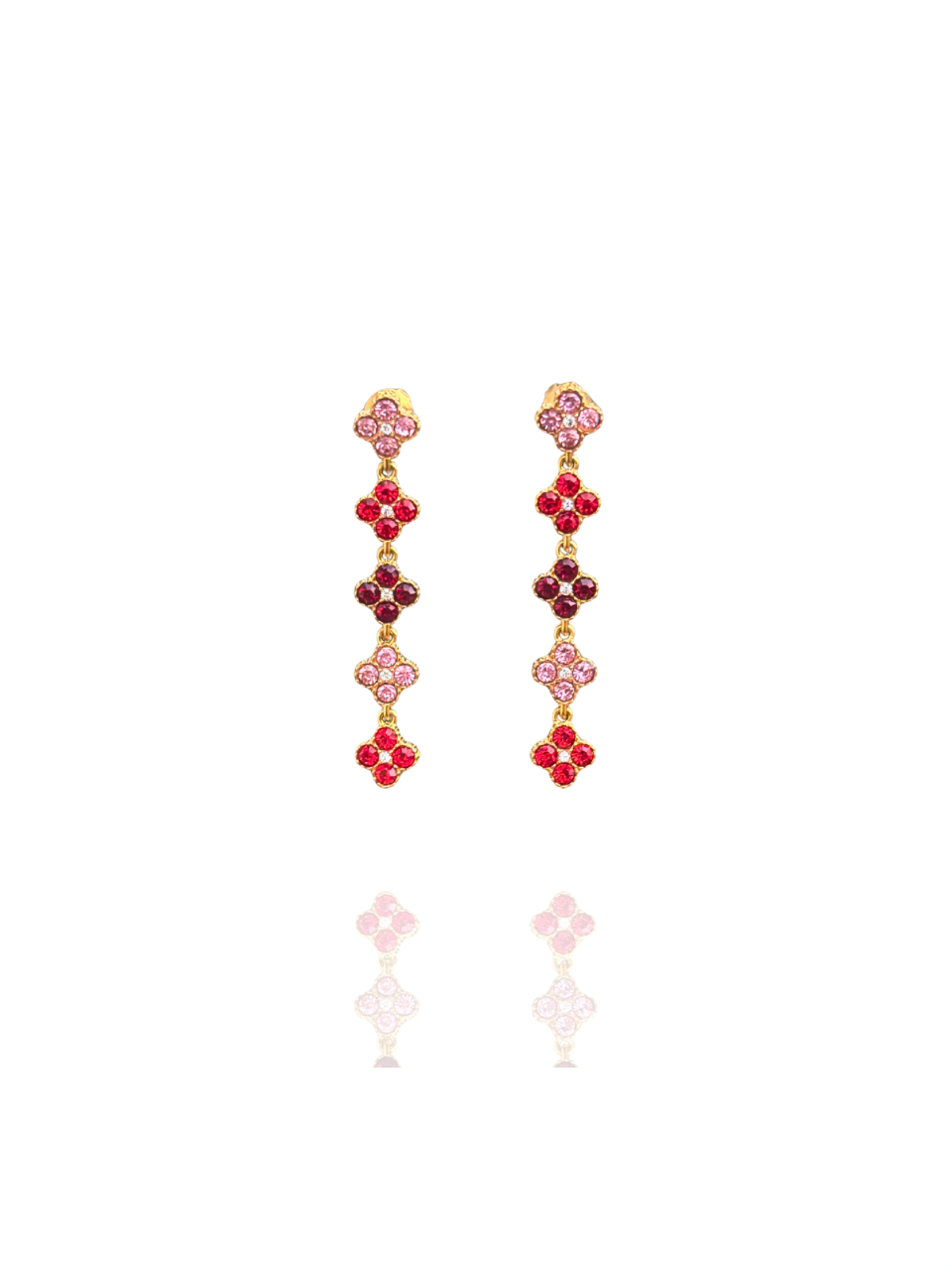 Boucles Ambre bordeaux