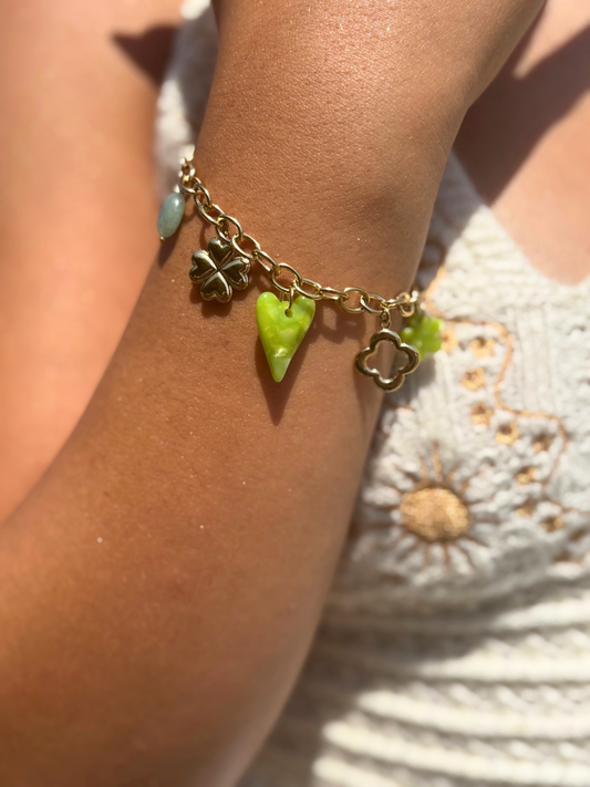 Bracelet Flavy vert