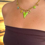 Collier Flavy vert