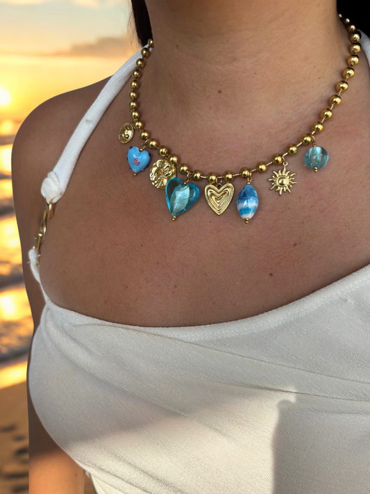 Collier Passion bleu