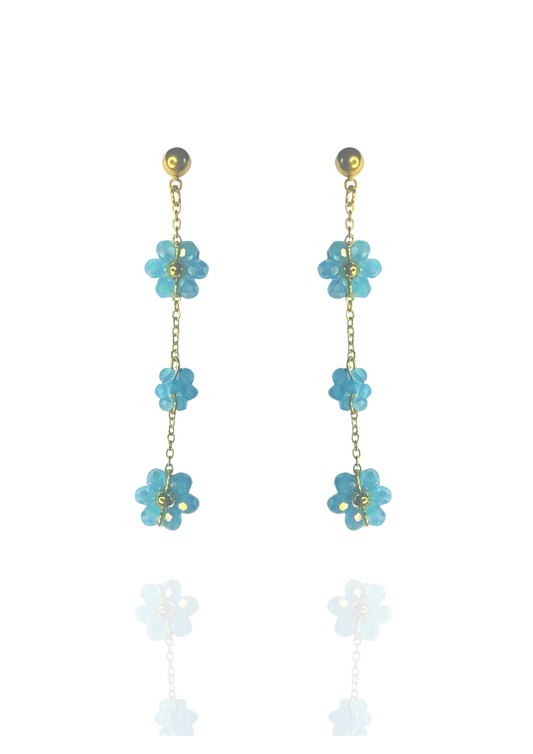 Boucles Marbella bleues
