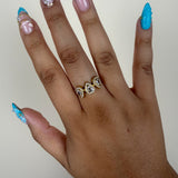Bague Bella triple or