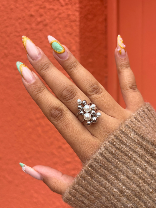 Bague Bubbly argent