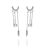 Boucles Belinda argent