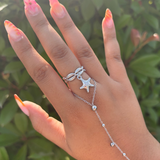 Bague Starfish argent