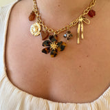 Collier Héra léopard