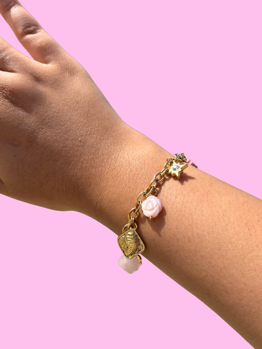 Bracelet Nanou rose