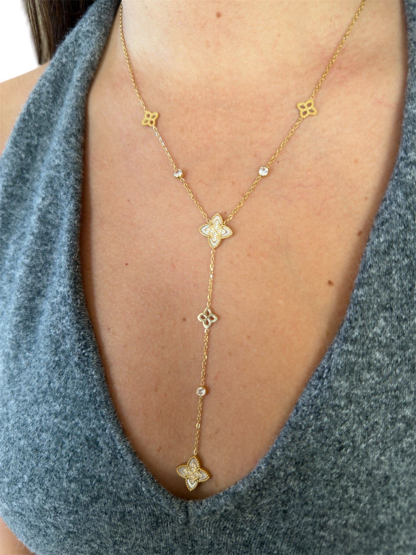 Collier Éternelle Blanc