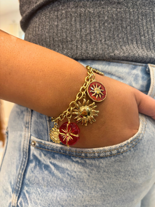 Bracelet Luvella rouge