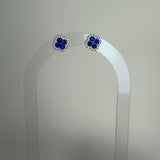 Boucles Opéra bleu roi
