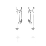 Boucles Stella argent