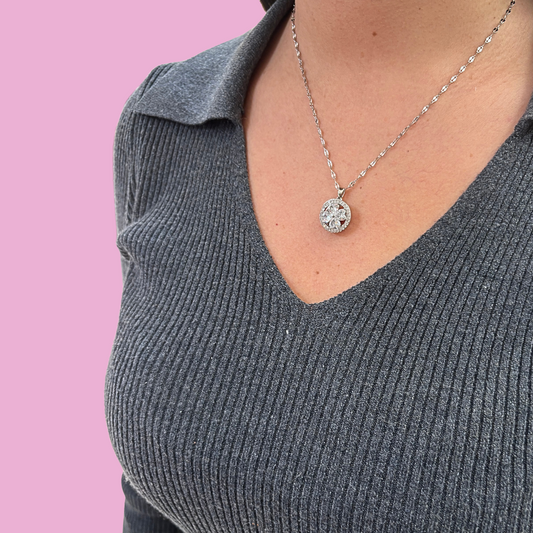 Collier Miley argent