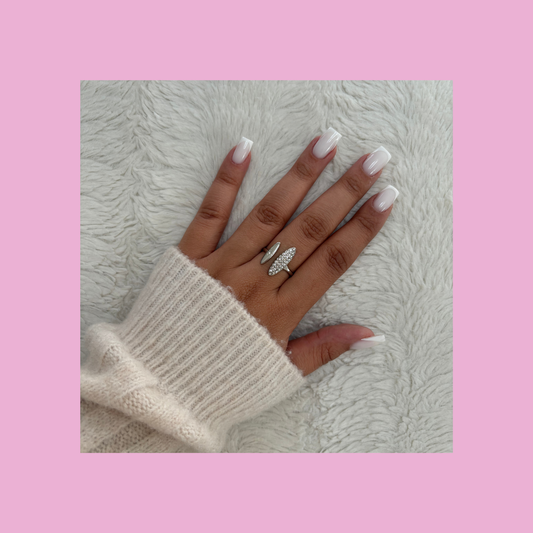 Bague Marquise argent