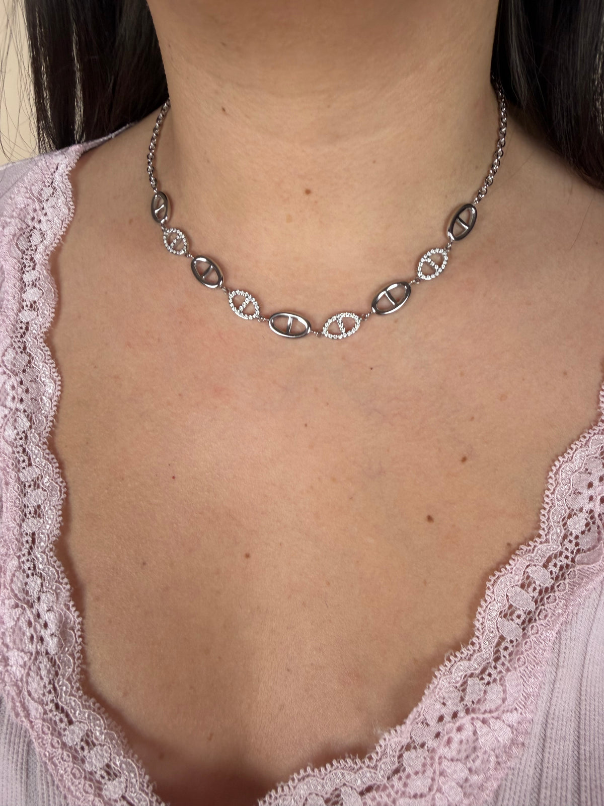 Collier Muse argent