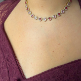 Collier Baby rose