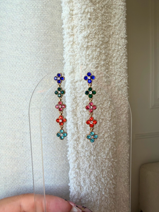 Boucles Ambre multicolore