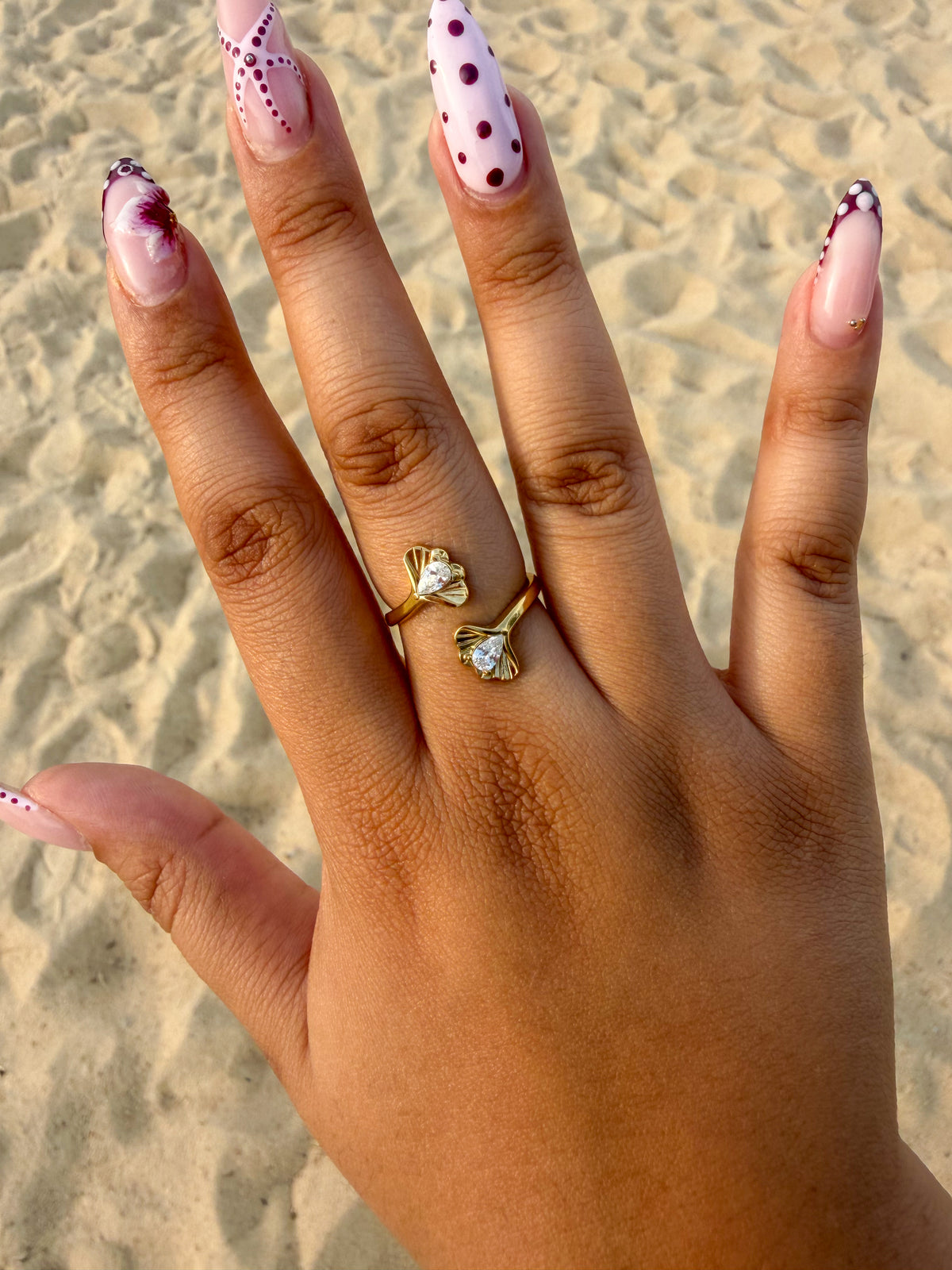 Bague Pivoine