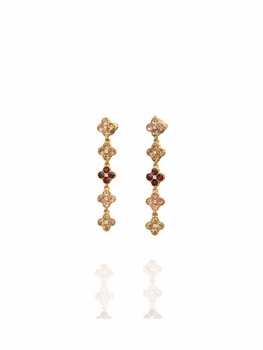 Boucles Ambre marron