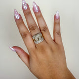 Bague Bling Bling or