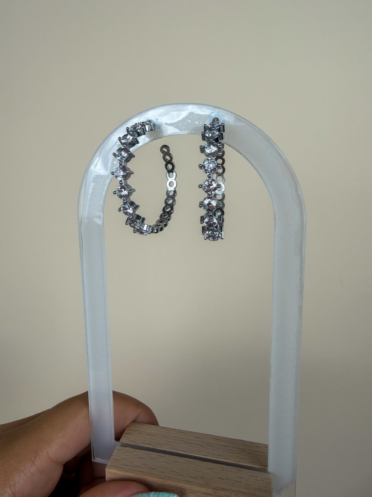 Boucles Jessy argent