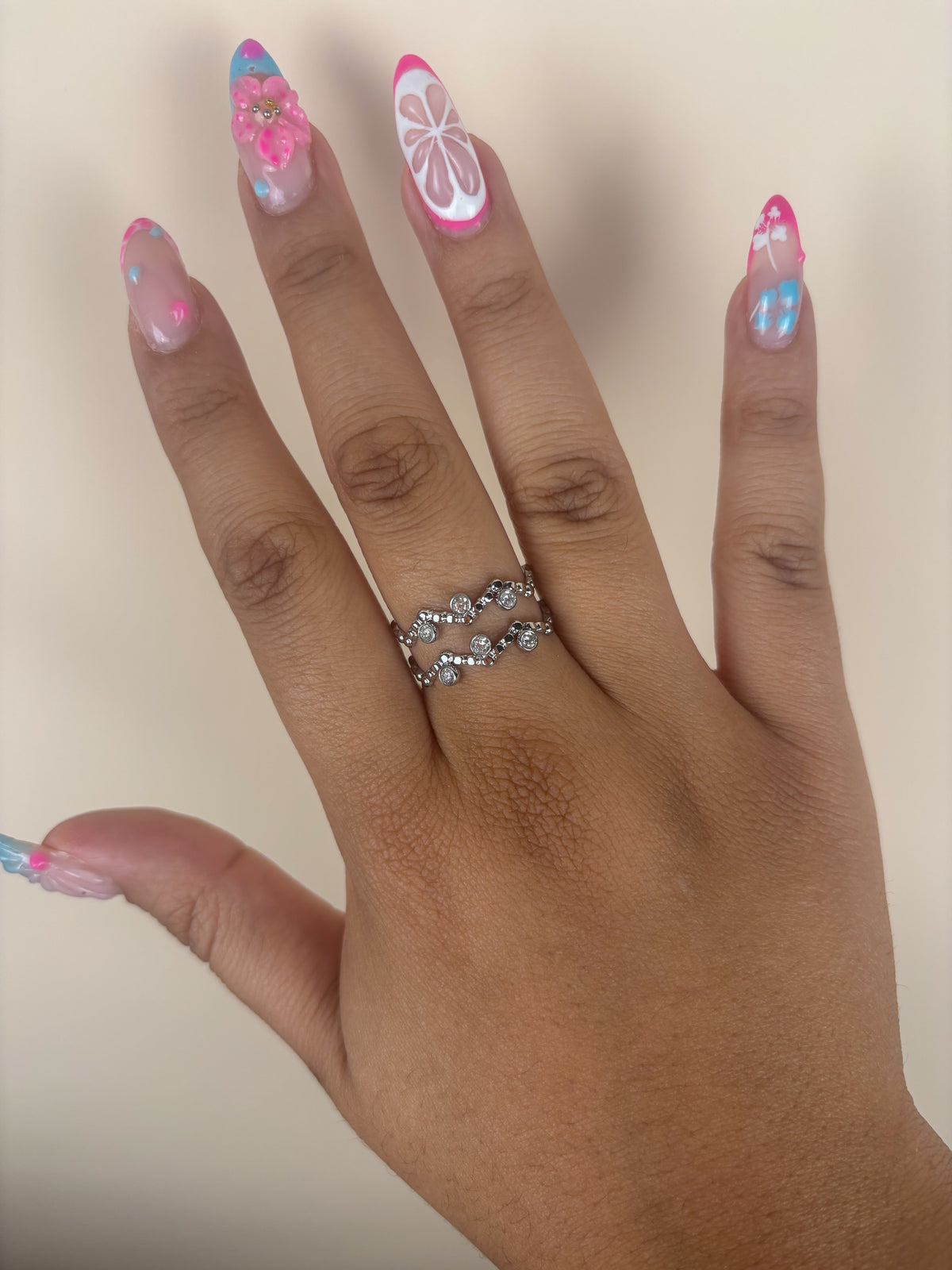 Bague Nussra argent
