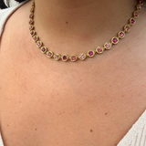 Collier Dilara rose