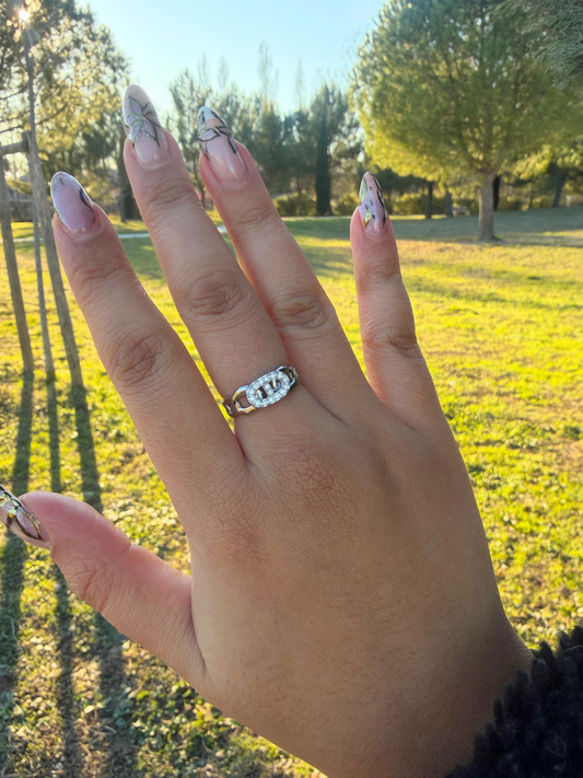 Bague Dinasty argent