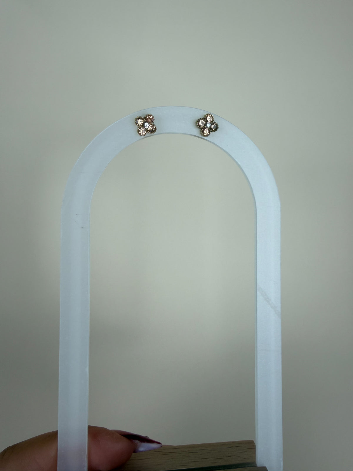 Boucles Ambre mini nude