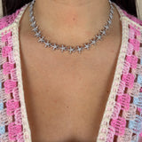 Collier Shimmer argent