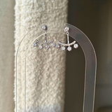 Boucles Manel argent