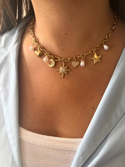 Collier Ambrelune or