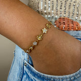 Bracelet Cristal or