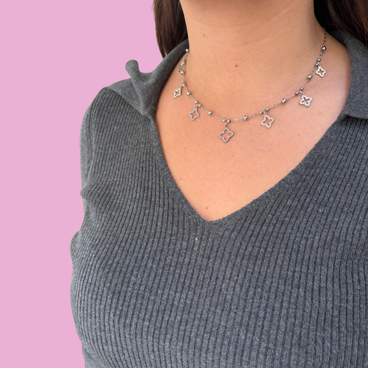 Collier Djena argent