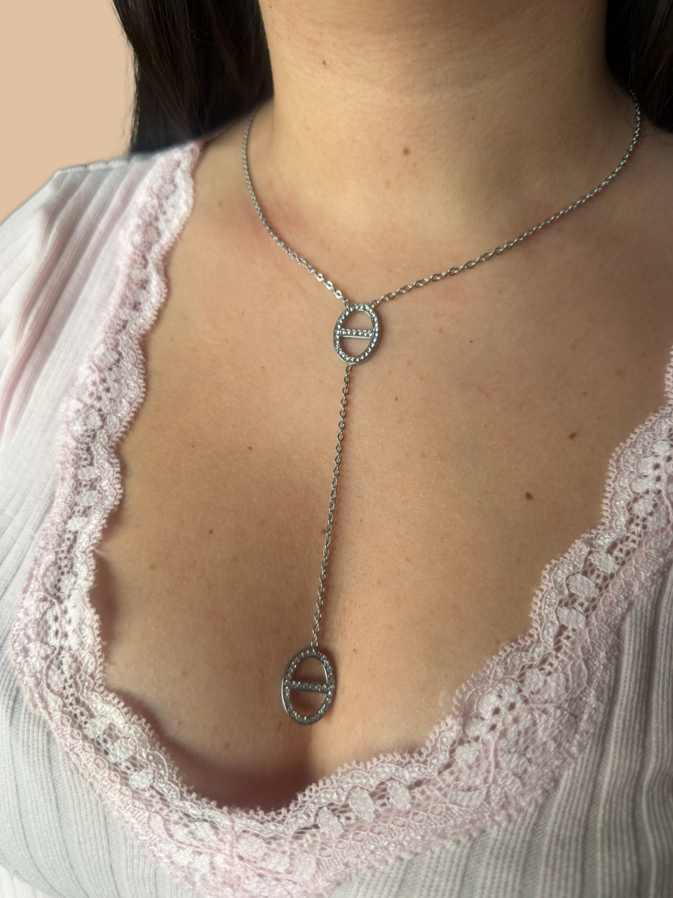 Collier Hilary argent