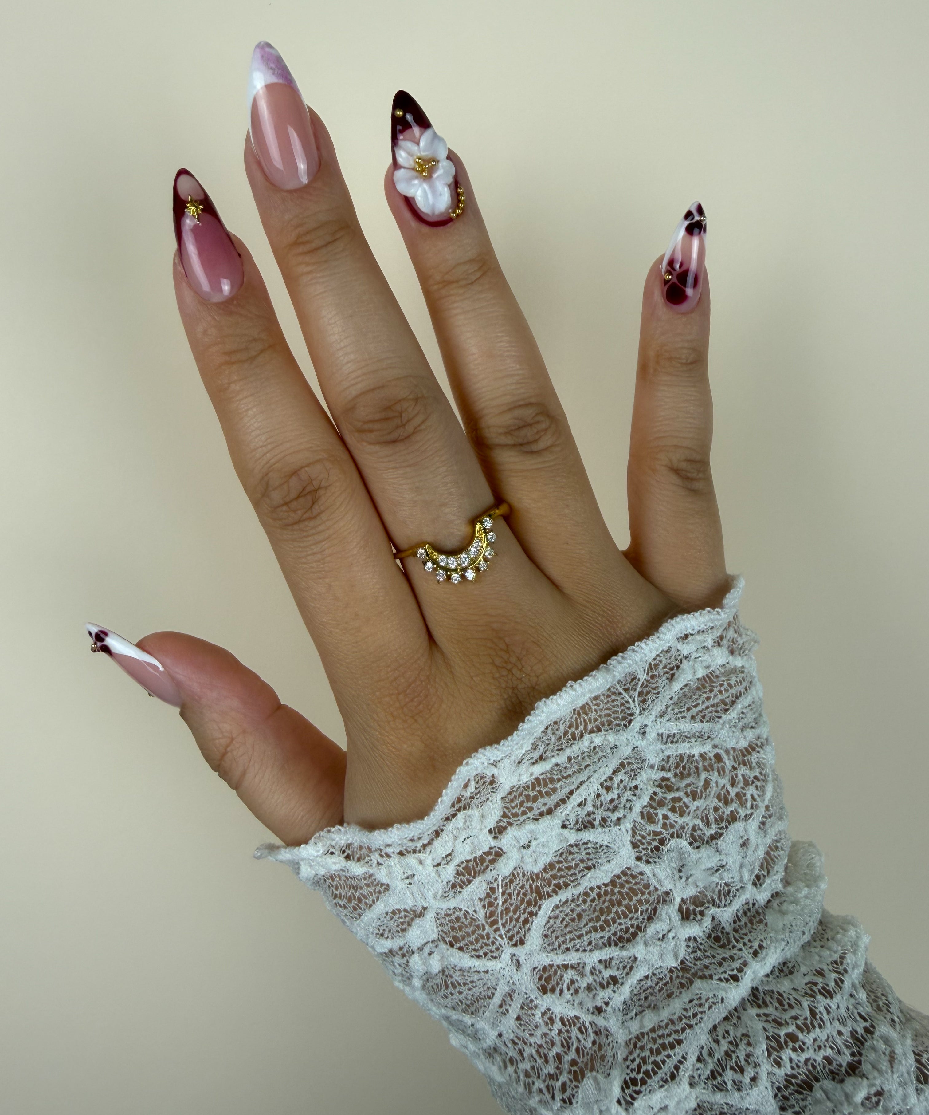 Bagues Azel blanches