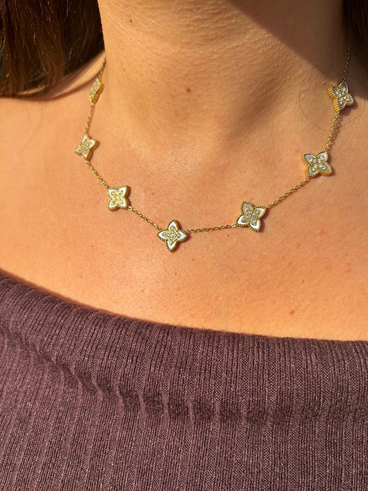 Collier Ciela blanc