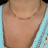 Collier Luccia rose