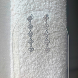 Boucles Ambre argent