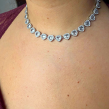 Collier Baby argent