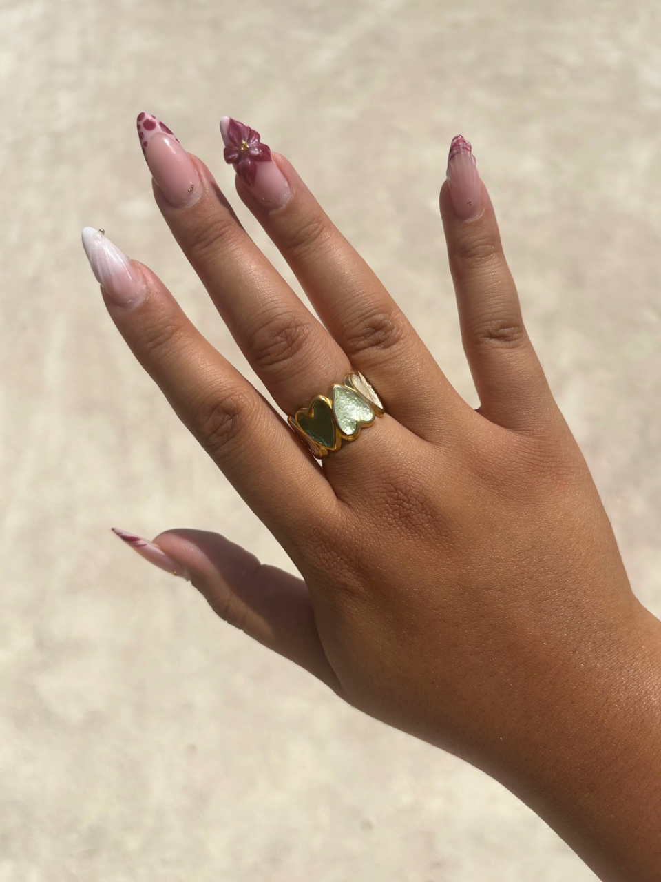 Bague Bobo verte