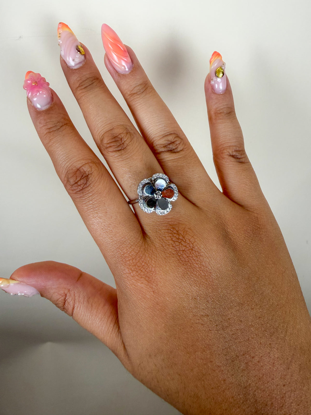 Bague Anti Stress Angel argent