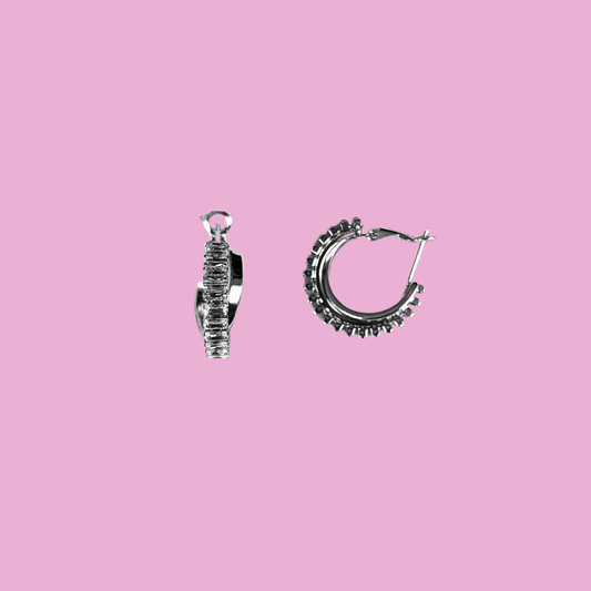 Boucles Safa argent