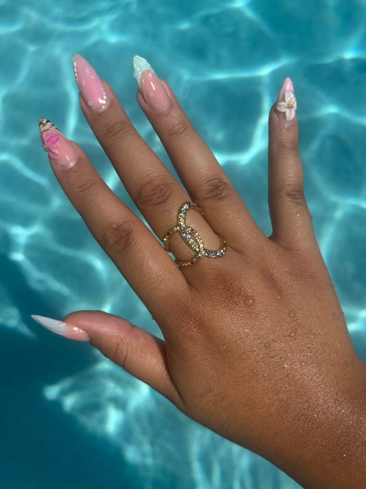 Bague Ephyra multicolore