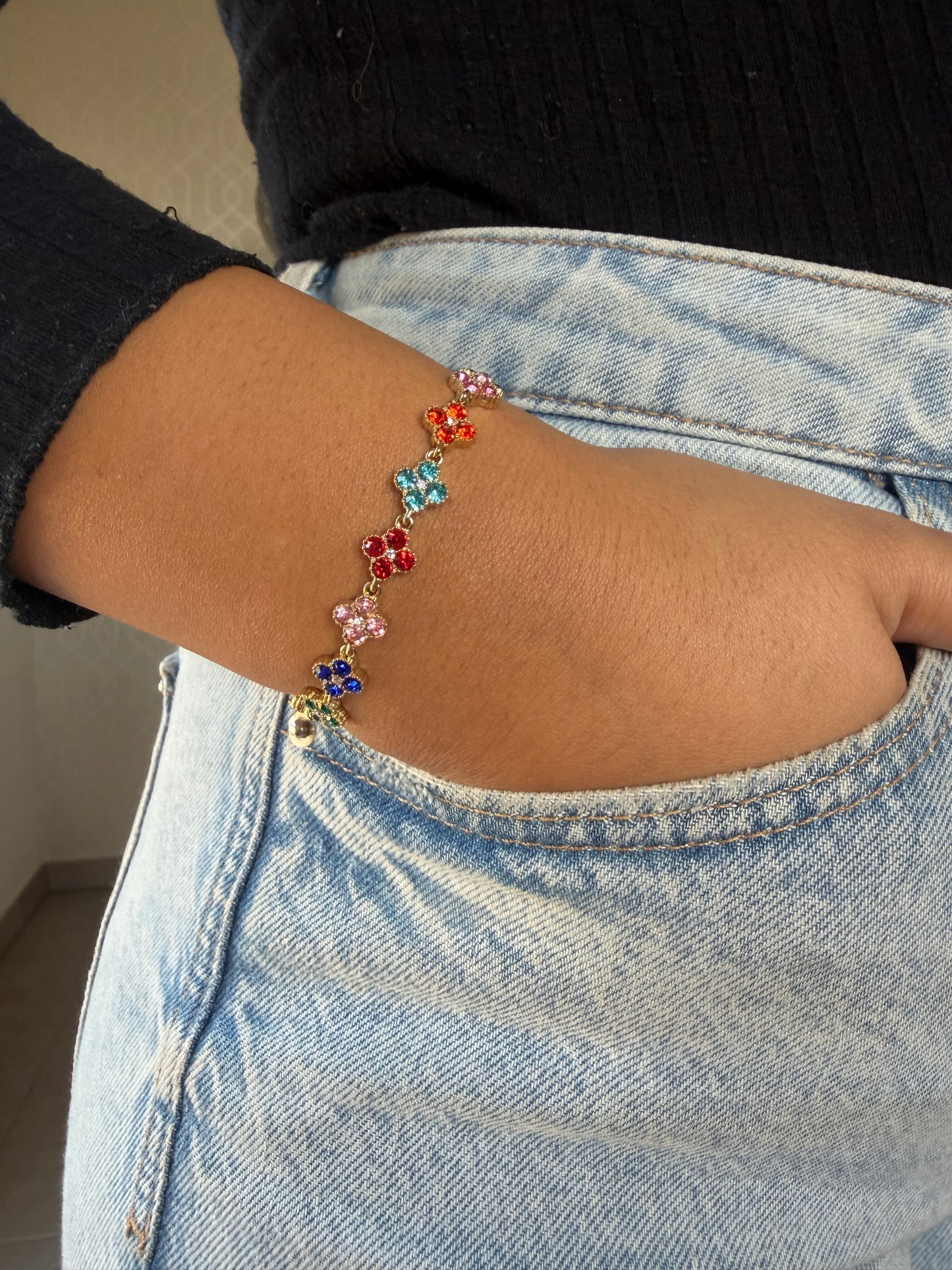 Bracelet Ambre colorful