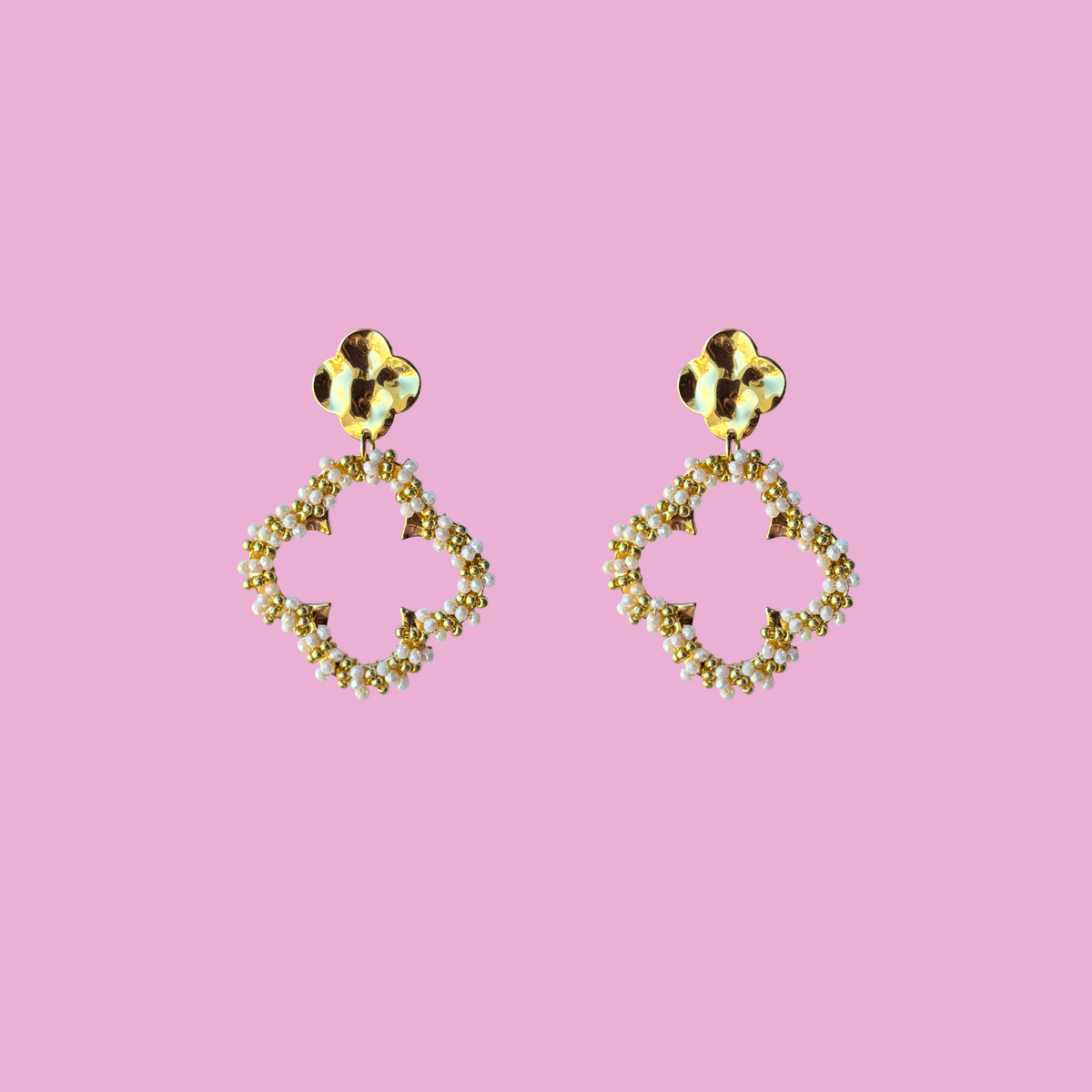 Boucles Adriana blanche