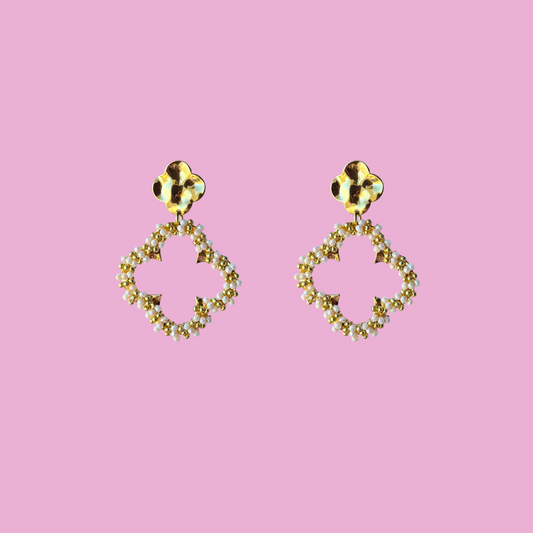 Boucles Adriana blanche
