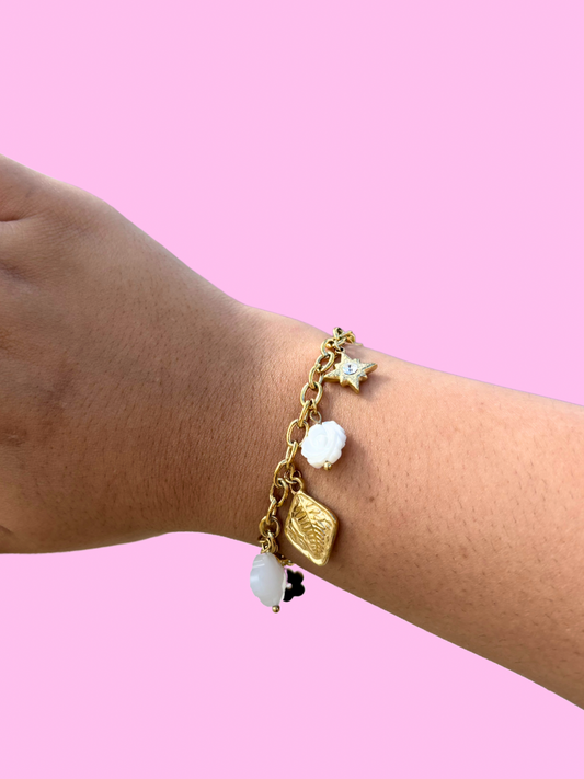 Bracelet Nanou blanc